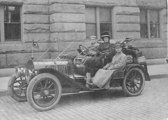 1909 Transcontinental Auto Trip